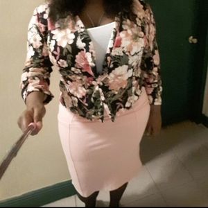 Caren Sport pink floral jacket